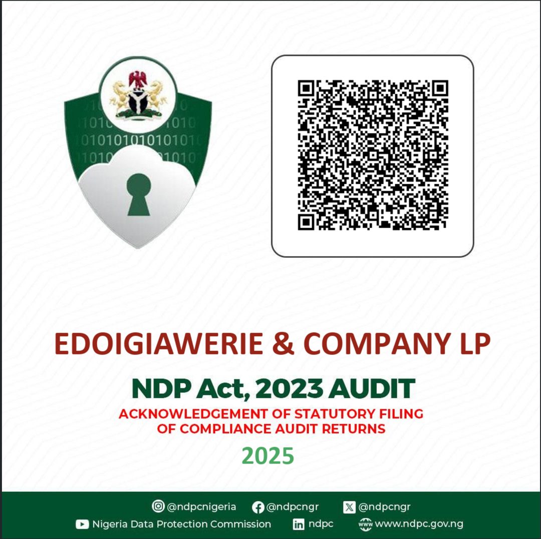 NDPR Audit Certificate